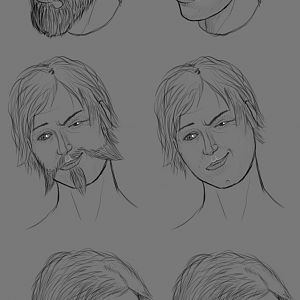Male Sketches