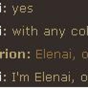Yes yes...Elenai is Legen- Waaaait for it