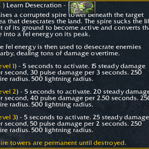 Desecration Description