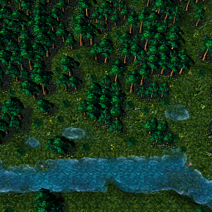 Terrain of my coming map, Fight of the Forest.