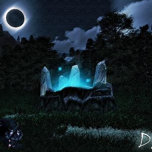 Druid--

This is a cool picture I made for fun, It depicts a Feral Night elven druid, In either Stonetalon or Moonglade (Never decided) In the backg