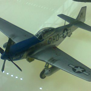 P-51 Mustang  (model scale 1:72)