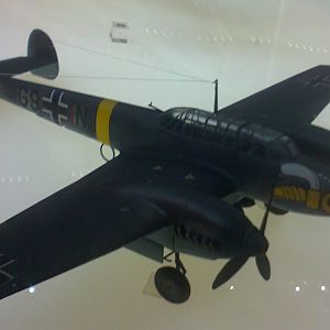 Messerschmitt Bf-110  (model scale 1:72)
