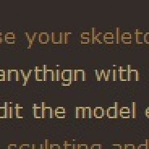 Olofmoleman's permit to use his model's skeletons for animation

this is important