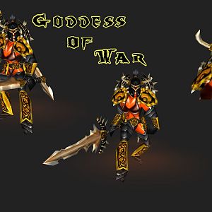Goddess of War

-Demonic fel hero maiden with alternative animations