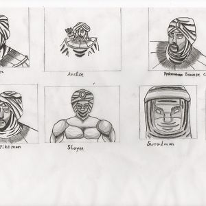 Haradrim drawings for icons