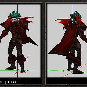 Undead Rogue, Geomerged based off from Human Male mesh.

Mesh final recreation size: 130 kb
