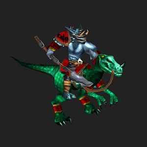 Troll Marauder

Troll Rider model for Kyrbi0. Raptor mesh from the Great Troll War Mod, animations from WoW, rider atnimations from Lord_T, animatio