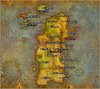 WoW Kalimdor Map