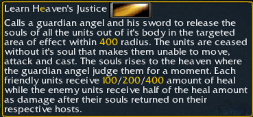 Heavens Justice New Description
