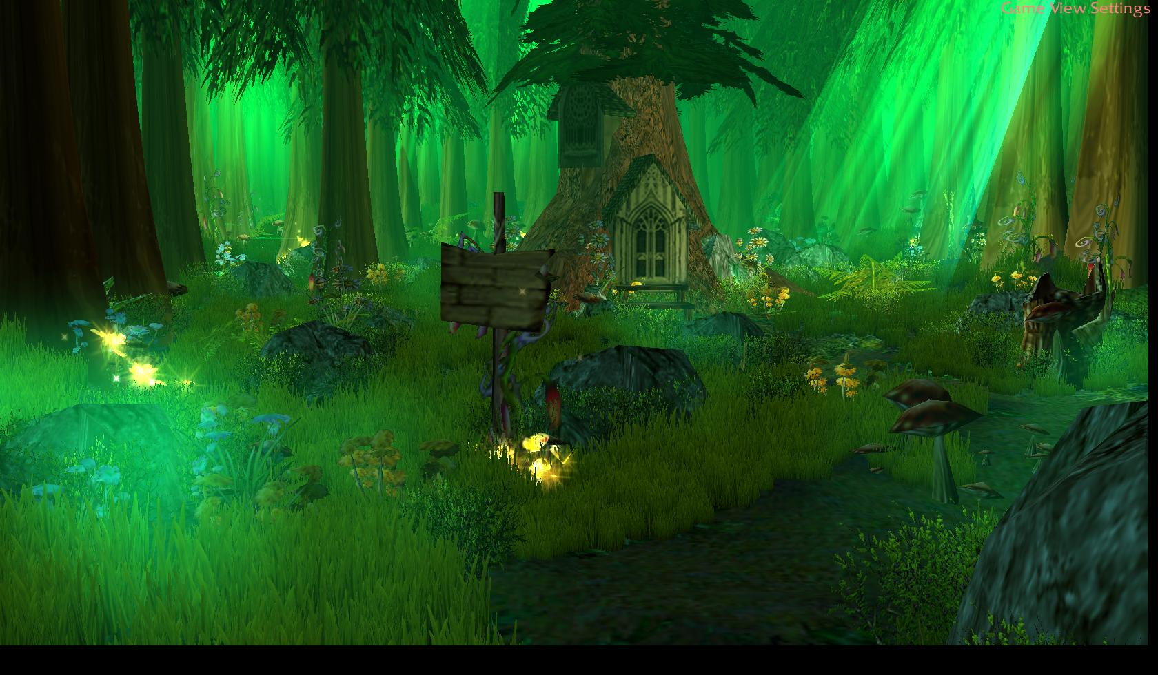 Magic Forest, my first attempt at serious lightning =D