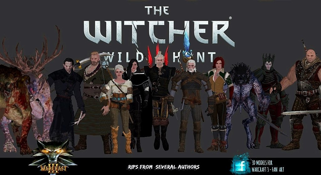 Pack_3d_models_the_witcher_iii