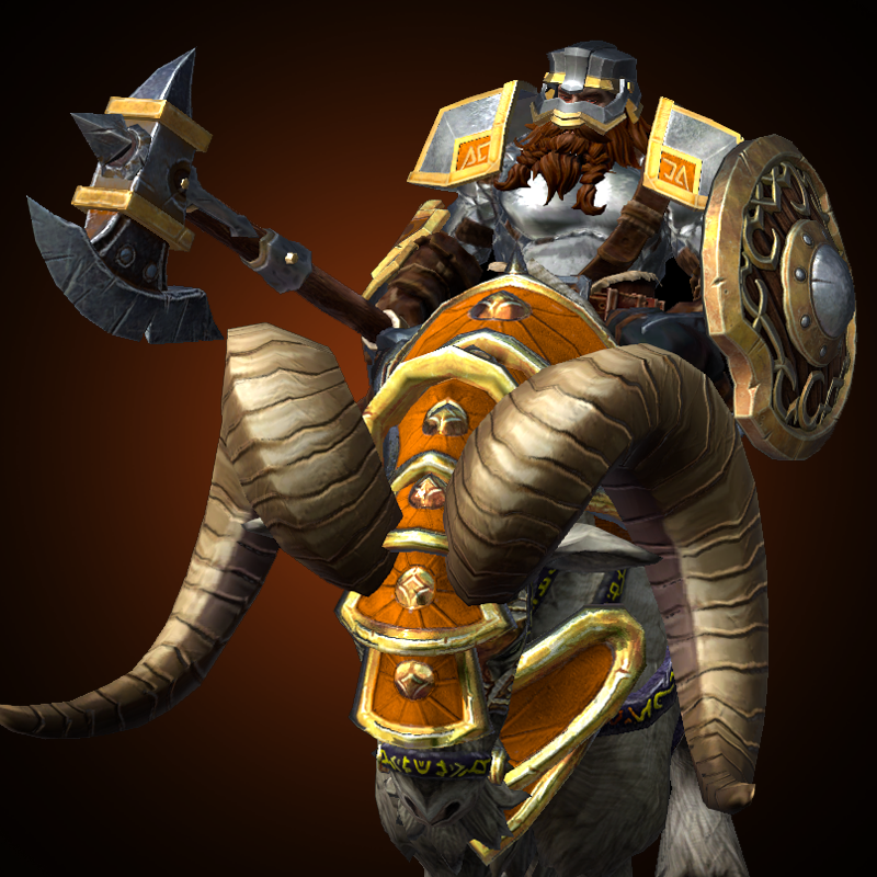 Ironforge Ram RiderIcon(Icon)Ironforge Ram Rider(Model)Portrait(Model)