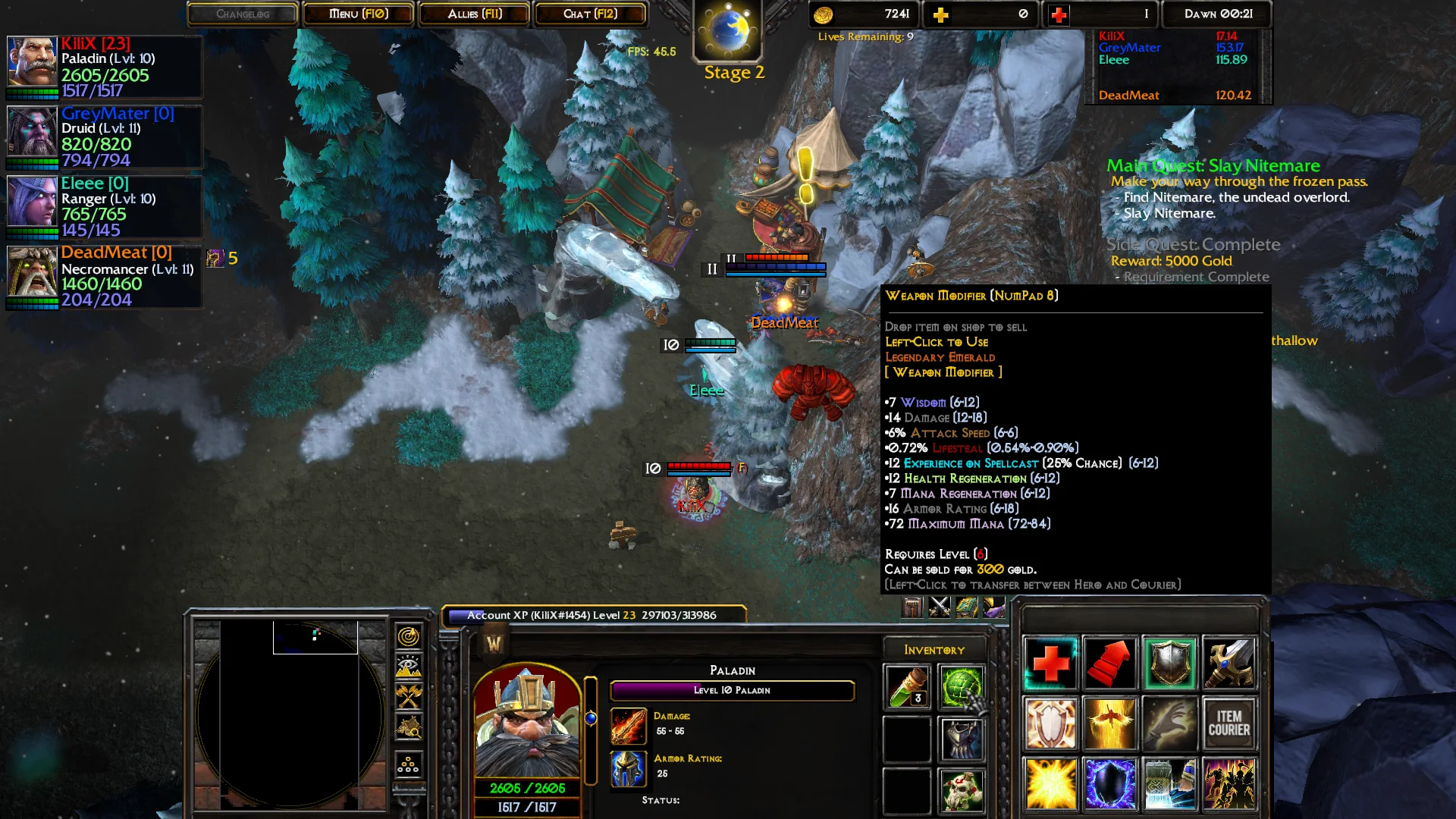 Item and item stats are rolled on drop, no 2 items will be the same.
