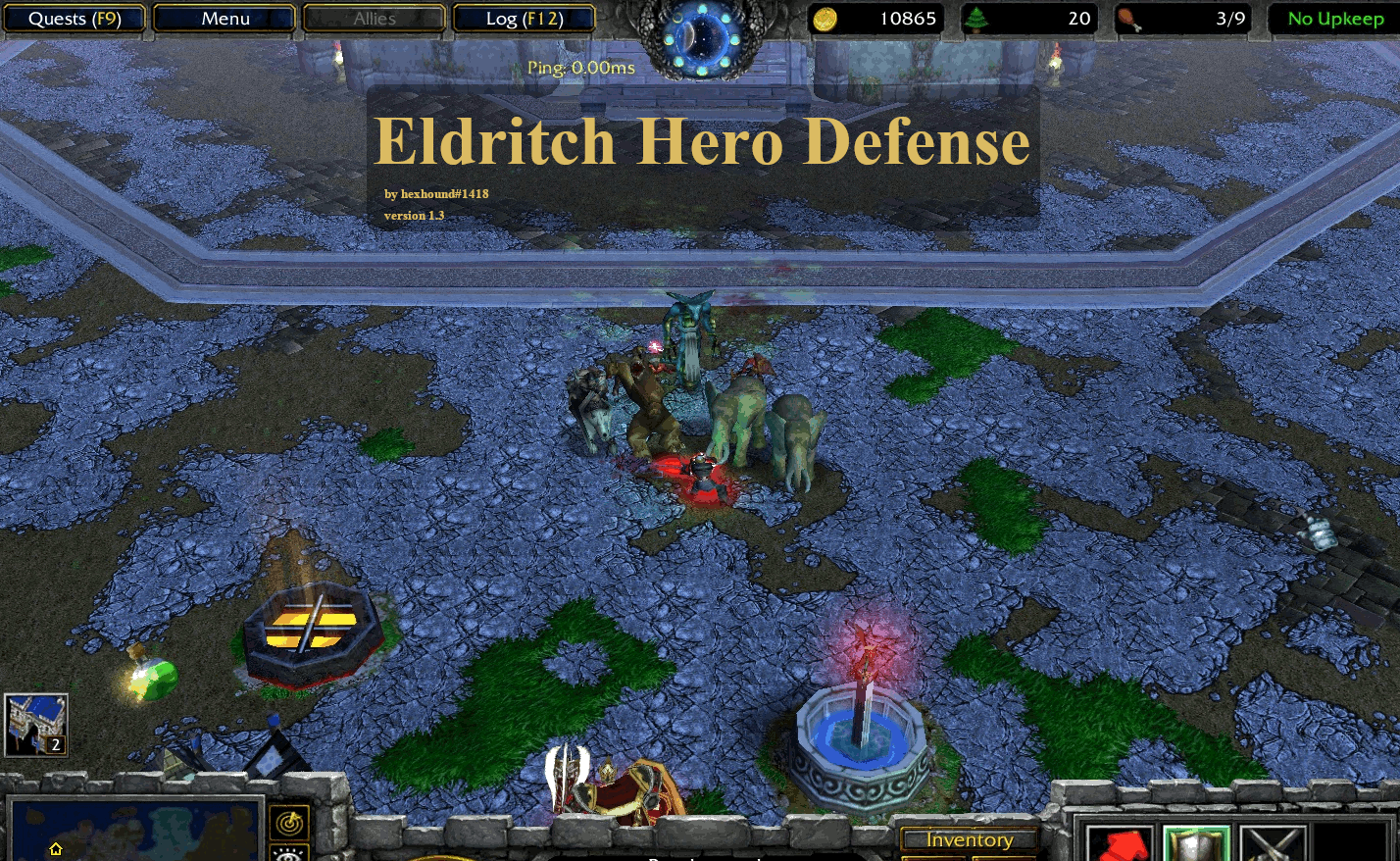 Eldritch Hero Defense
