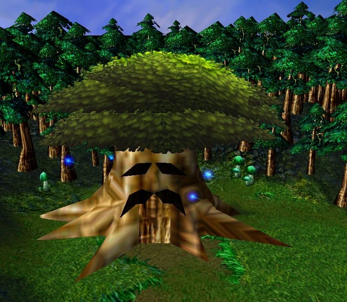 The Legend of Zelda: Ocarina of Time - Inside the Great Deku Tree 