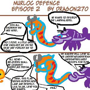 Murloc Defence        The Paint Comic
