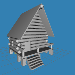 Wood house