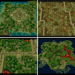 Melee Map Overview (old, OUTDATED)