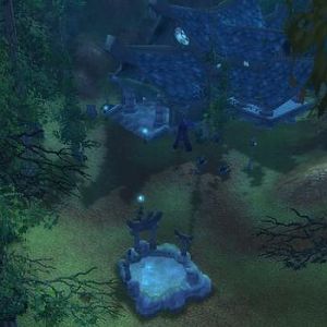 Stonetalon Mountain, the summit belonging to the Alliance. Hosts a large amount of wildlife and ruins, along with sons and daughters of Cenarius.
