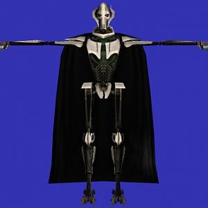 The General Grievous model that never got finished.

Mesh and texture by me.