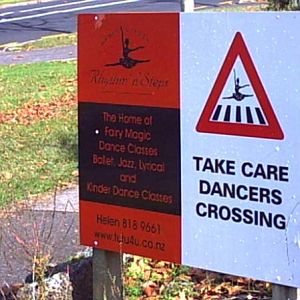 Dancers Crossing