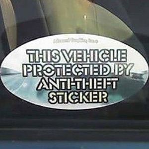 Antitheft Sticker