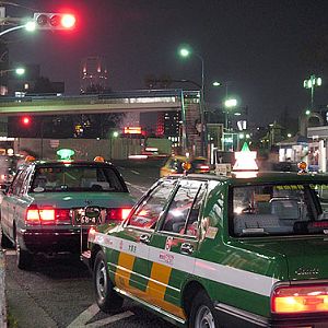 taxi lights