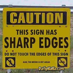 SharpEdgeSign