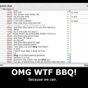 OMG WTF BBQ!