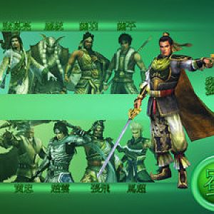 Dynasty Warriors 6, Shu Forces, Wei Yan (lower left) and Pang Tong (middle top) OWN!!!
