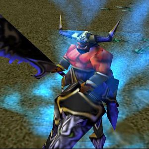 My previos blue flamage avatar.