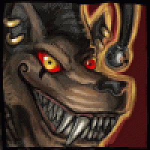 DarkJokerWolf Icon, made for Sabrewolfqueen as a commision. Made in OC.