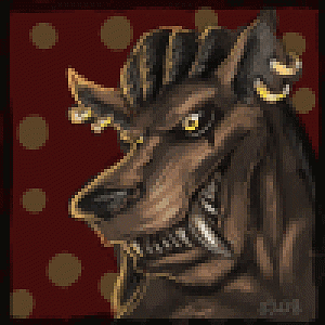 SabreWolf Avatar, made for Sabrewolfqueen. Made in OC.