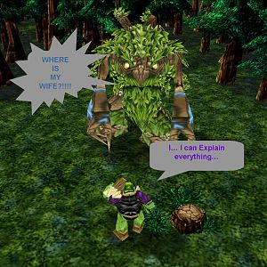 I wonder what relation is there between ents and normal trees