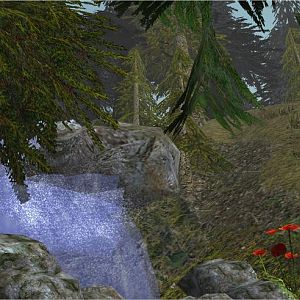 Waterfall.