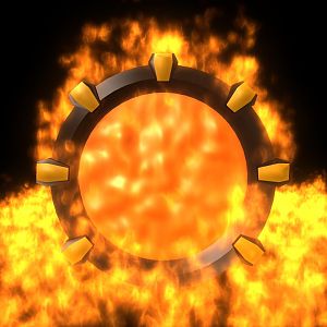 Burning Stargate