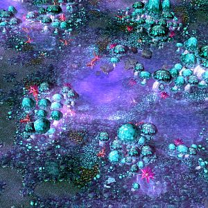 This is Zangarmarsh in an attempt to make it look more "living" as my last one looked too bland. Changed leaf tiles, increased fog vibrancy, added out