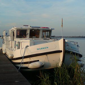 Our houseboat.