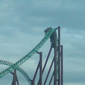 Goliath - a rollercoaster in Walibi World.