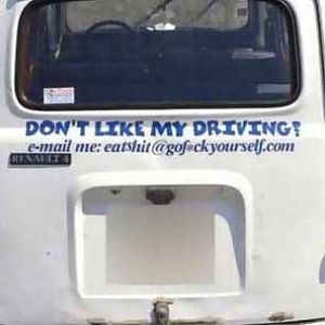 Like my driving? :P