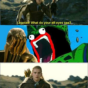 Elven eyes...
Some times it just not worth it.