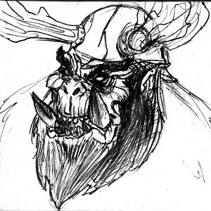 Orc Warlord Portrait