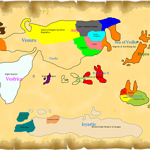 Vestroya Map -- Detailed (Oh, Capital Names and Locations are Not Included, Sorry)