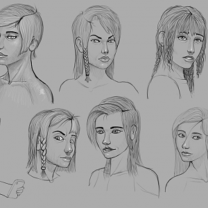 Female Portrait Study
