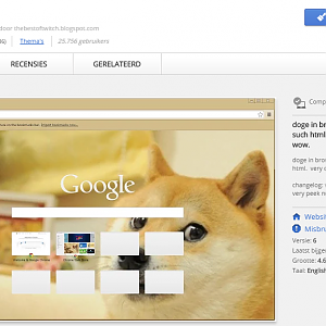 Doge Chrome Theme