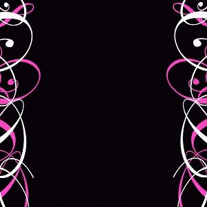 Rocking hot pink and black wallpaper background picture and layout