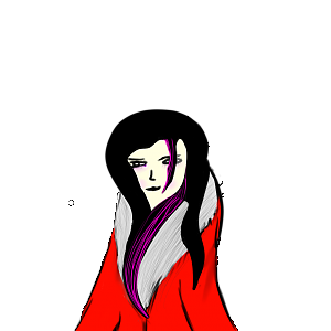 My first drawing of a female character

So what do you guys think? :D