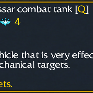 New resources!

From left to right: Warfunds (cash!), Metal (\m/) and command points.