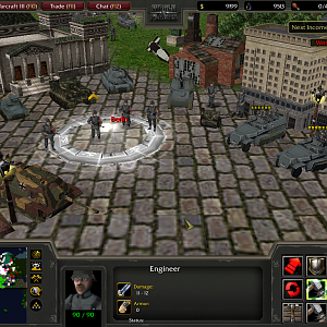The Great German Third Reich "parade" triumphantly in Berlin. 
Screenshot from map World in Flames made by the Great Fingolfin and Vuormalainen.
Thi